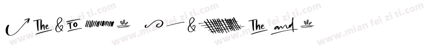 Comics Symbols字体转换